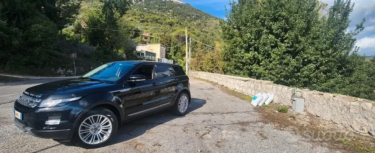 Usata Land Rover Range Rover evoque 240 CV (176 kW) 2012 Nero SUV