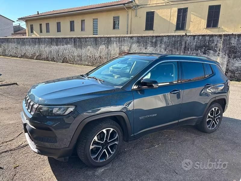 Usata Jeep Compass Limited 131 CV (96 kW) 2021 Blu/azzurro SUV