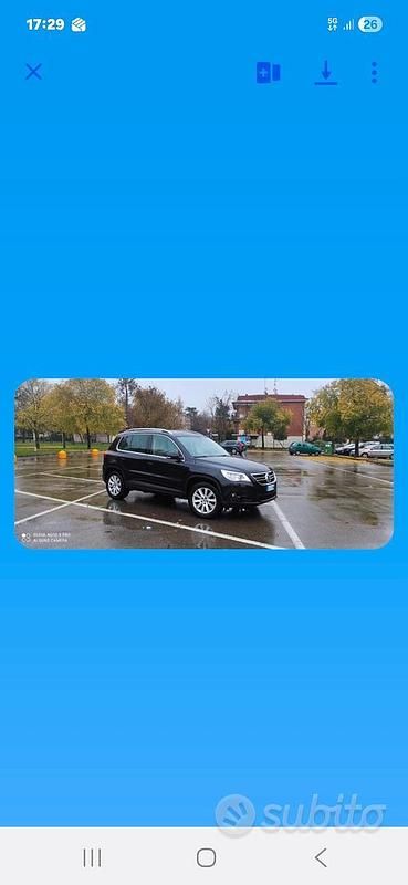 Usata VW Tiguan 2010 Nero SUV