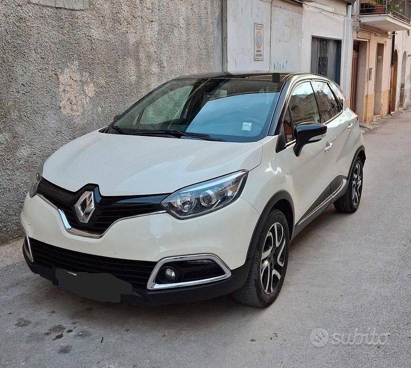 Usata Renault Captur 90 CV (66 kW) 2014 Bianco SUV