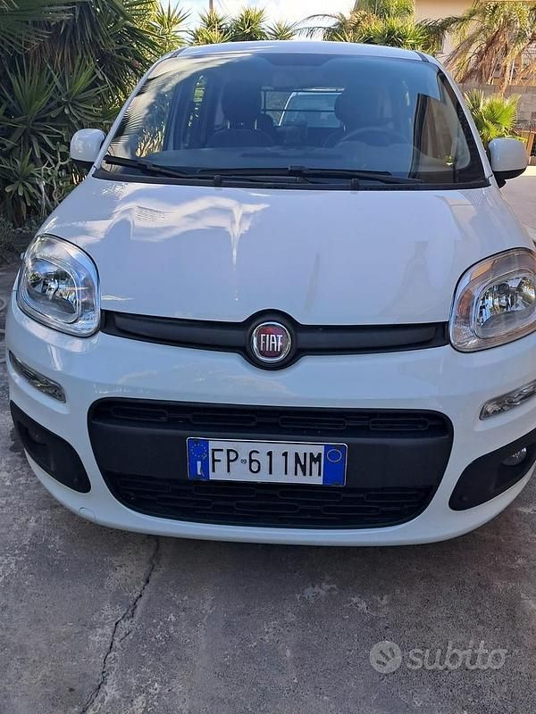 Usata Fiat Panda 80 CV (58 kW) 2018 Bianco Utilitaria