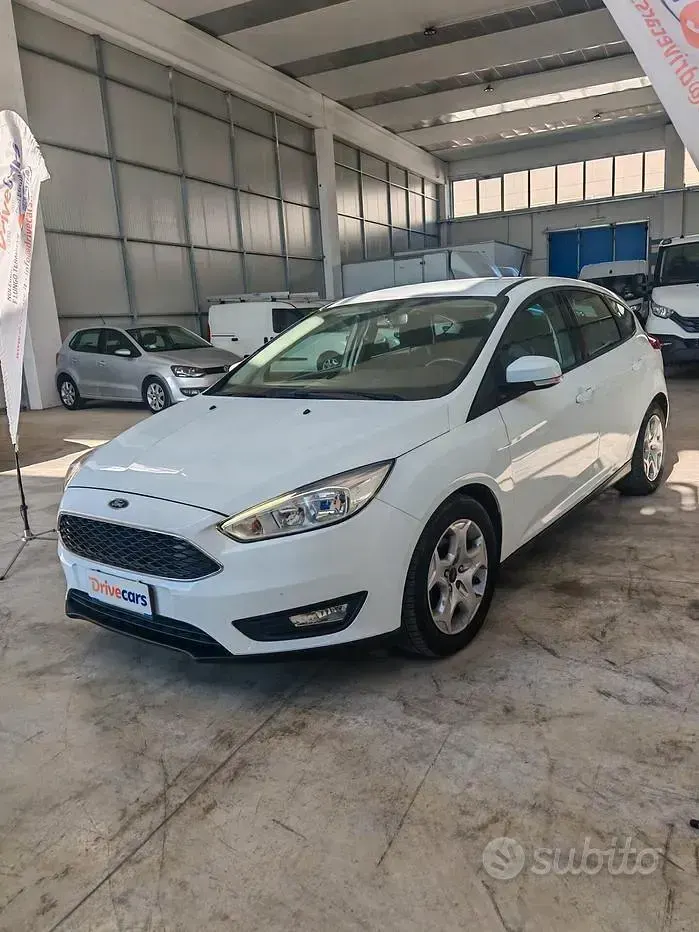 Usata Ford Focus 120 CV (88 kW) 2017 Bianco Berlina