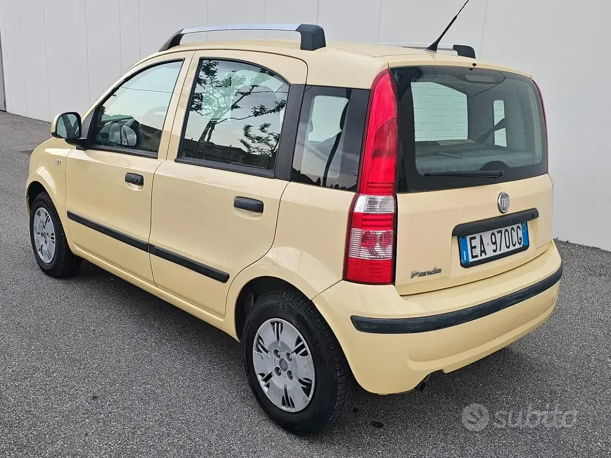 Usata Fiat Panda Dynamic 60 CV (44 kW) 2010 Giallo Utilitaria