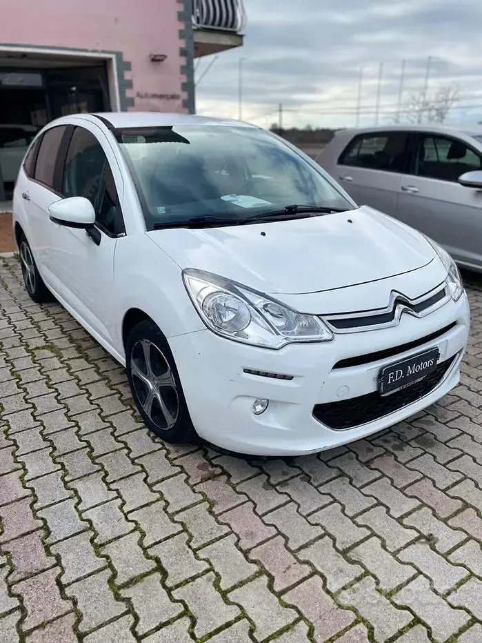 Usata Citroën C3 Exclusive 82 CV (60 kW) 2016 Bianco Berlina