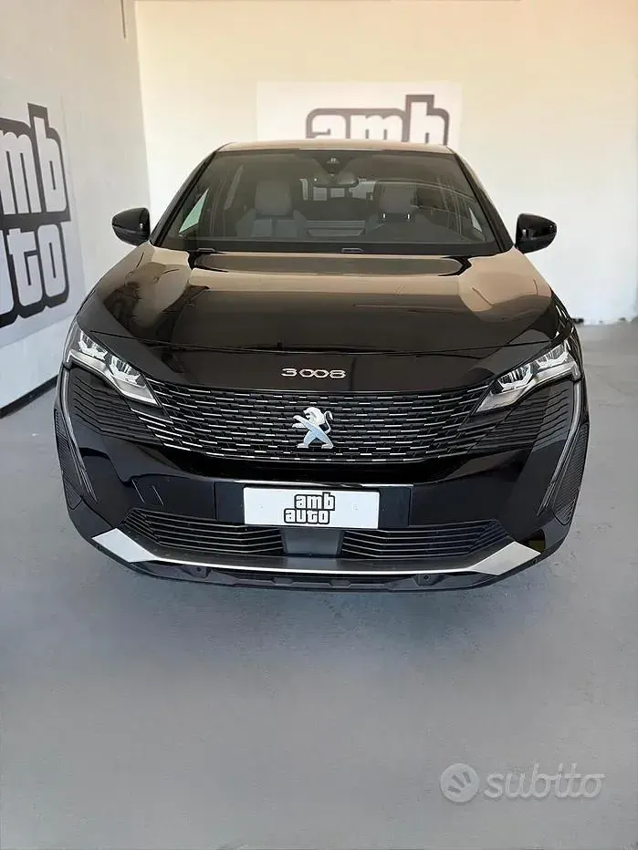 Usata Peugeot 3008 Allure 131 CV (96 kW) 2023 Nero SUV
