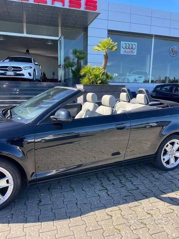 Usata Audi A3 Cabriolet Ambition 105 CV (77 kW) 2008 Nero Cabrio