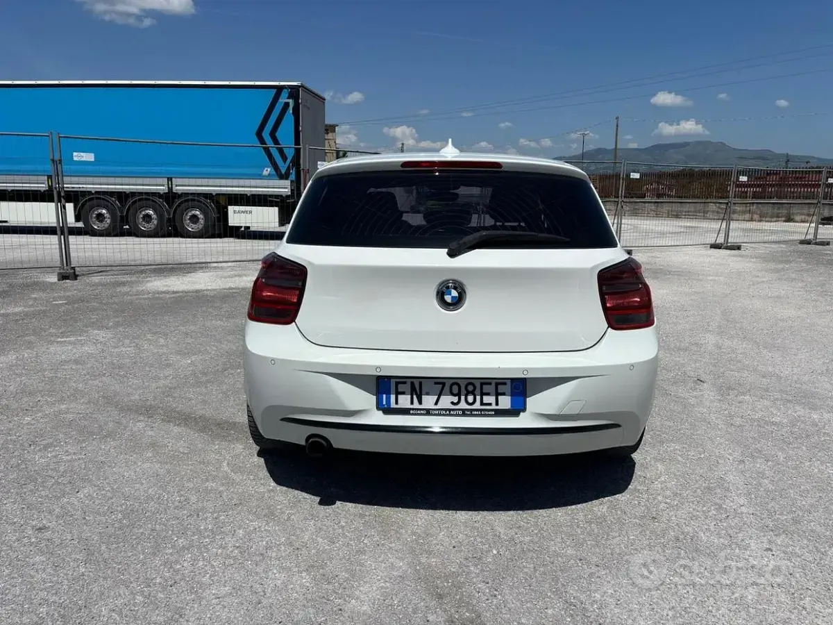 Usata BMW 118 M Sport 143 CV (105 kW) 2012 Bianco Utilitaria