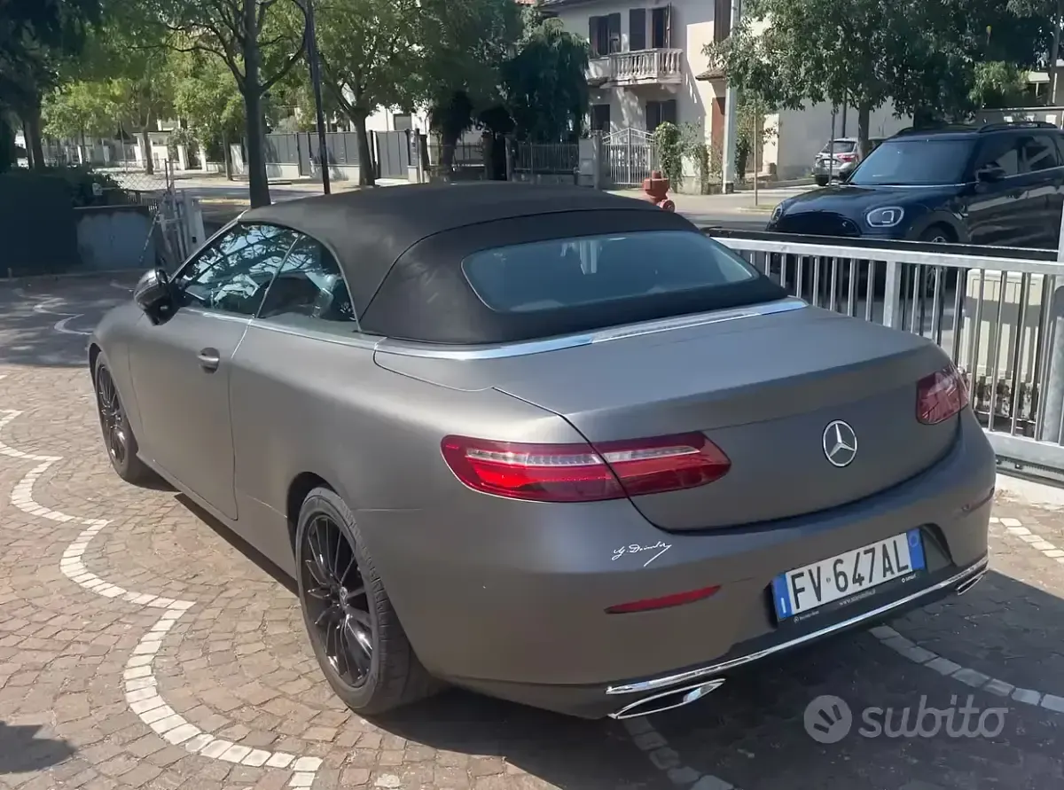 Usata Mercedes E220 Premium 194 CV (142 kW) 2019 Cabrio