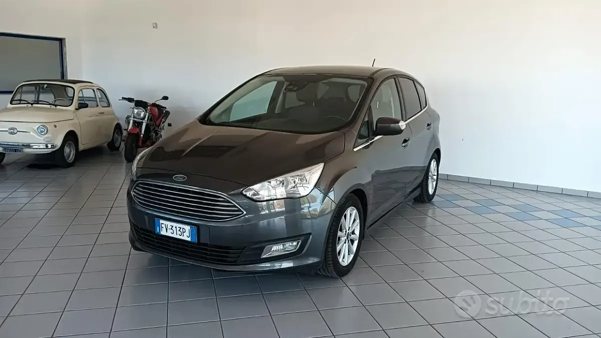 Usata Ford C-MAX Titanium 120 CV (88 kW) 2019 Grigio Monovolume
