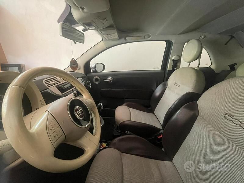 Nero Usata 2009 Fiat 500 Cabrio | 6299 € - Immagine 1/4