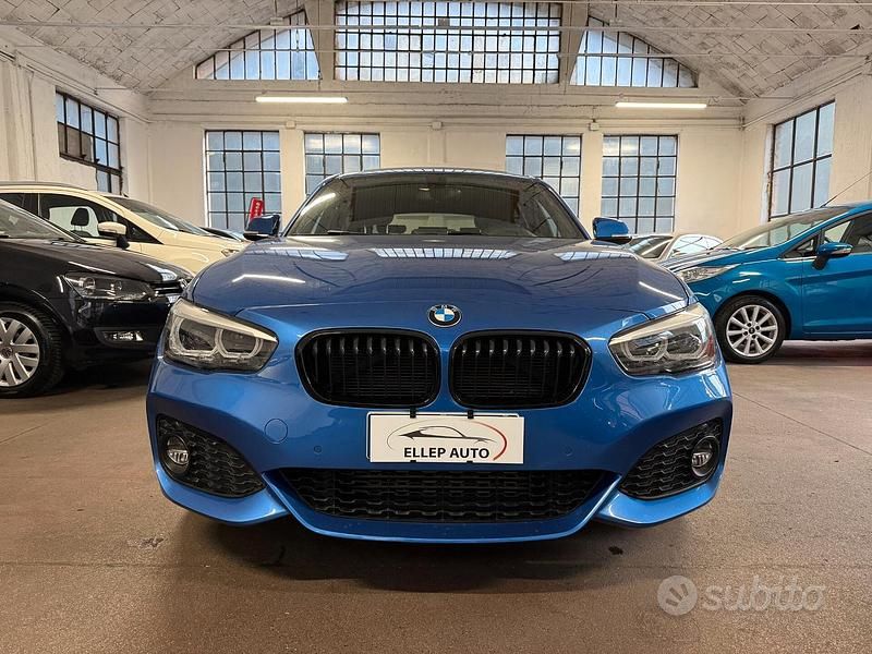 Usata BMW 118 M Sport 150 CV (110 kW) 2017 Blu Utilitaria