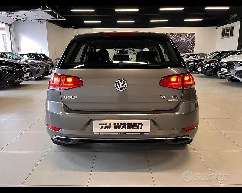 Usata VW Golf VII Comfortline 110 CV (80 kW) 2016 Grigio Berlina