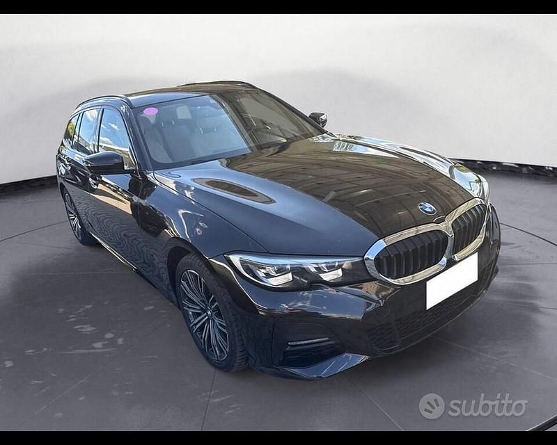 Usata BMW 320e M Sport 190 CV (139 kW) 2021 Nero Station wagon