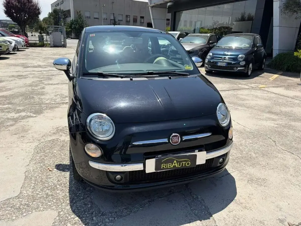 Usata Fiat 500 Lounge 69 CV (50 kW) 2013 Nero Cabrio