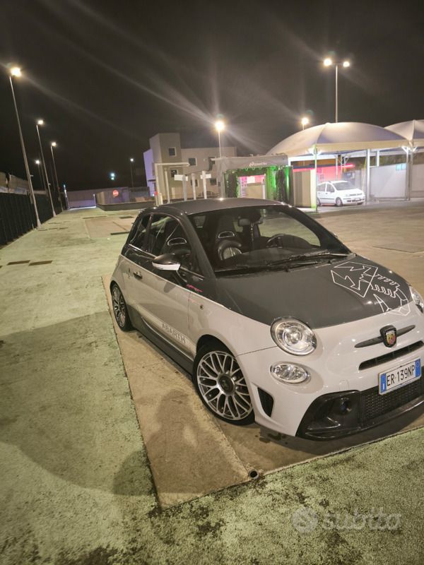 Usata Abarth 595 Turismo 160 CV (117 kW) 2013 Grigio Utilitaria