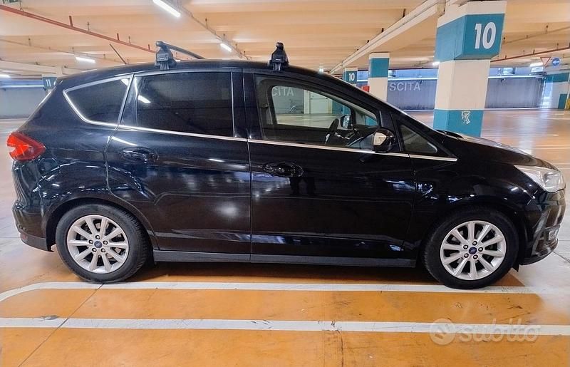 Usata Ford C-MAX Titanium S 125 CV (91 kW) 2019 Nero Monovolume