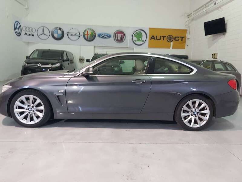 Usata BMW 420 Sport Line 184 CV (135 kW) 2014 Grigio Coupé
