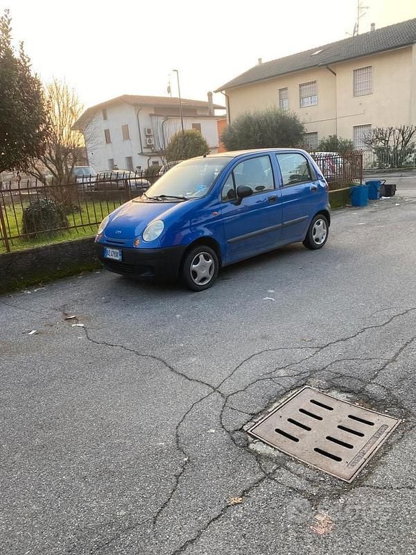 Usata Chevrolet Matiz 2002 Blu Utilitaria