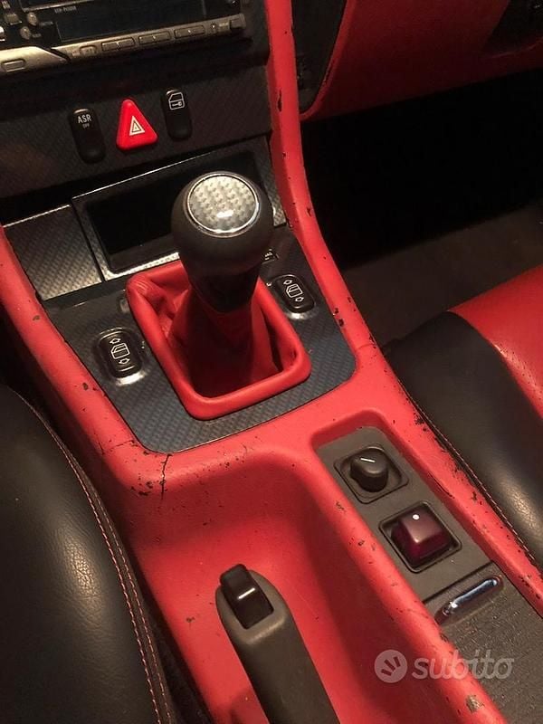 Usata Mercedes SLK200 136 CV (100 kW) 1998 Grigio Cabrio