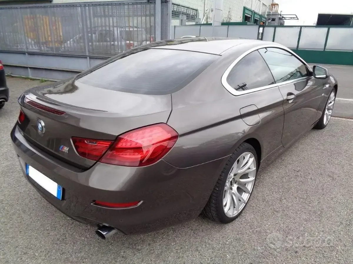 Usata BMW 640 Comfort Edition 313 CV (230 kW) 2012 Grigio Coupé