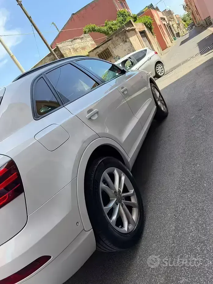 Usata Audi Q3 Comfort 177 CV (130 kW) 2017 Bianco SUV
