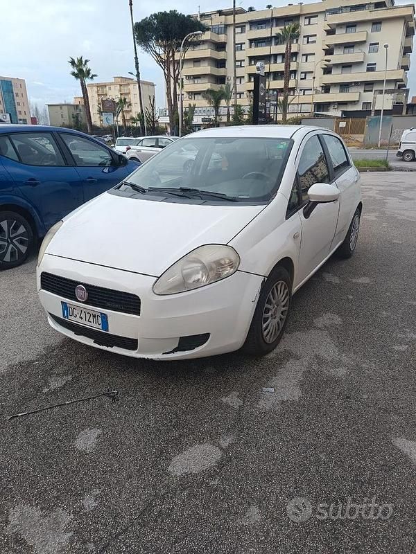 Usata Fiat Grande Punto 2008 Bianco Utilitaria