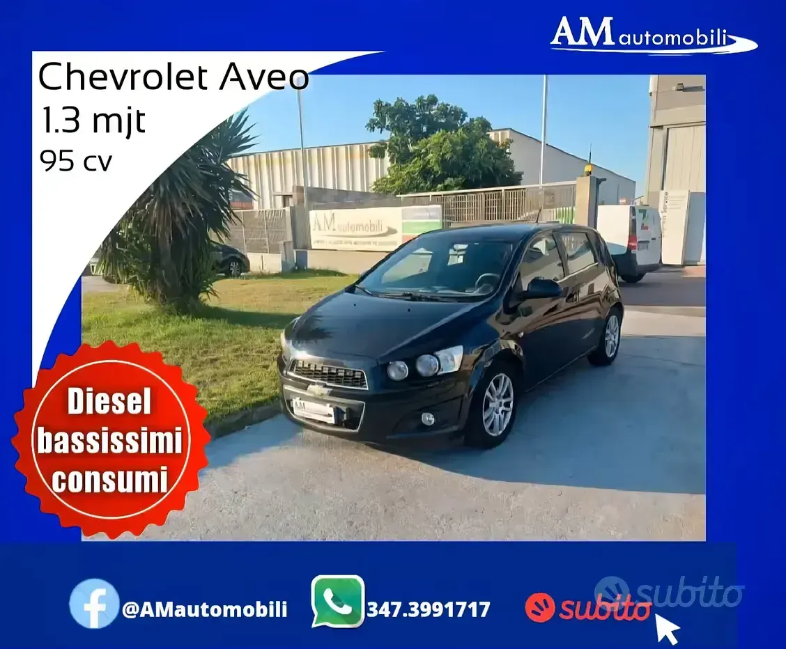 Usata Chevrolet Aveo LT 95 CV (69 kW) 2012 Berlina