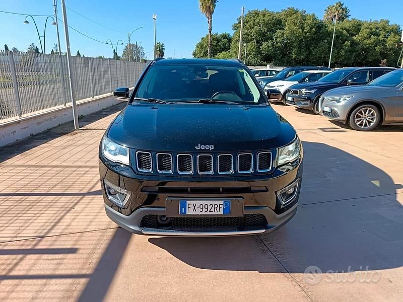 Usata Jeep Compass Limited 140 CV (102 kW) 2019 Nero SUV