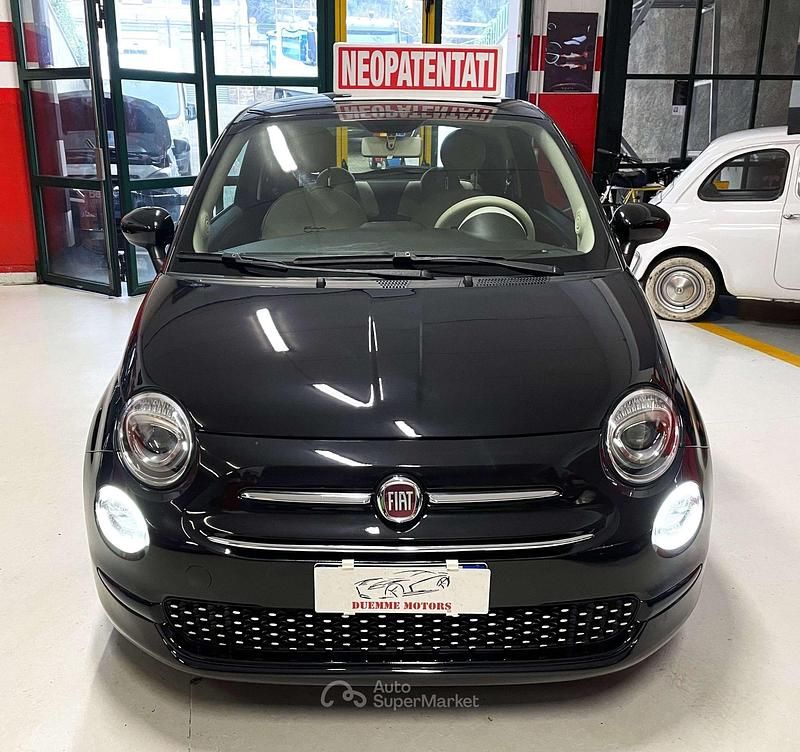 Usata Fiat 500 Lounge 69 CV (50 kW) 2021 Nero Utilitaria