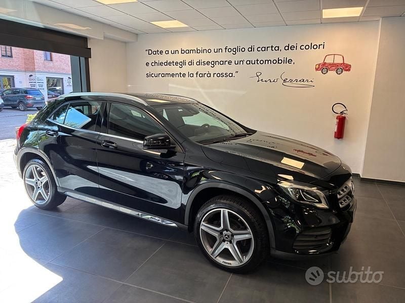 Usata Mercedes GLA200 Premium 136 CV (100 kW) 2019 Nero SUV