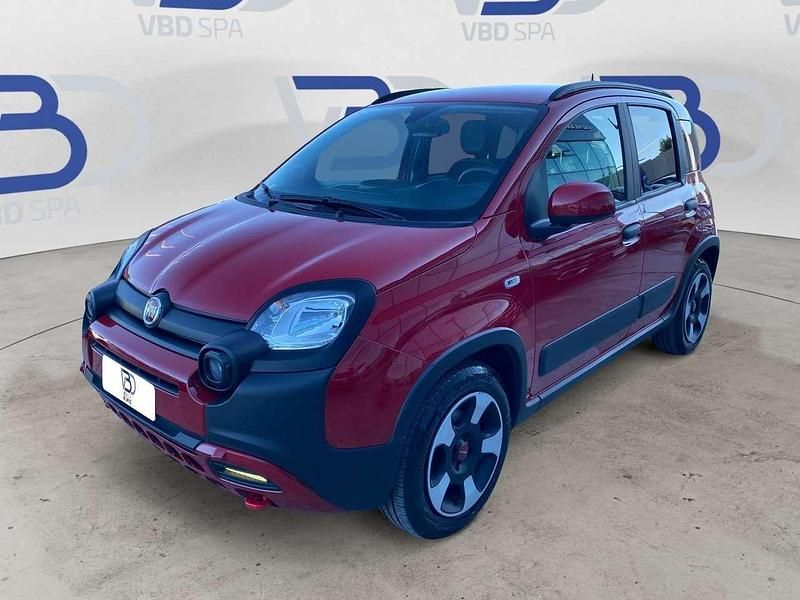 Rosso Usata 2024 Fiat Panda Cross Cross Due volumi | 14.950 € (Cara) - Immagine 1/4