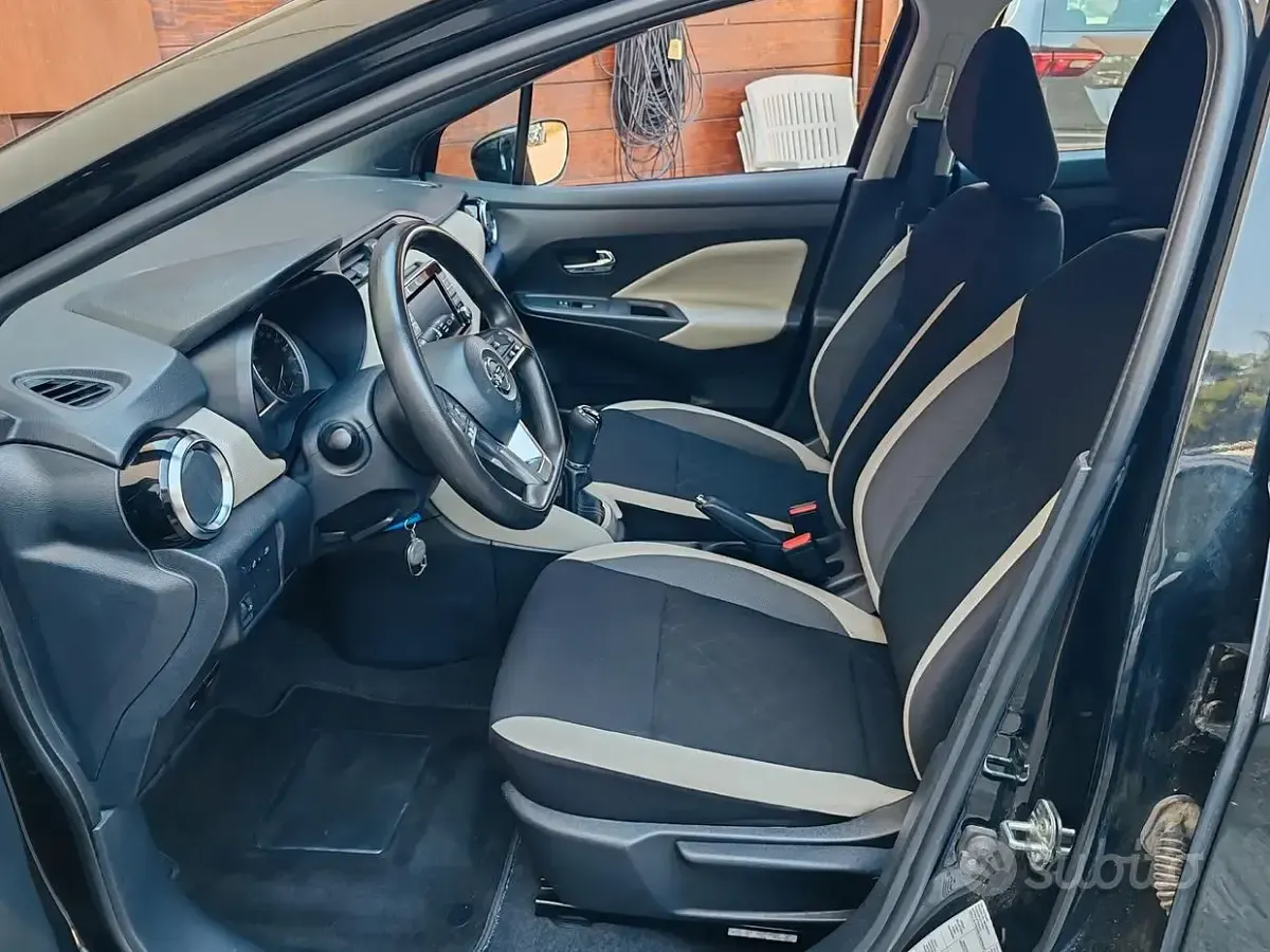 Usata Nissan Micra Acenta 90 CV (66 kW) 2018 Nero Utilitaria