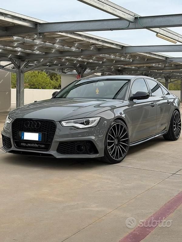 Usata Audi A6 190 CV (139 kW) 2014 Grigio Berlina
