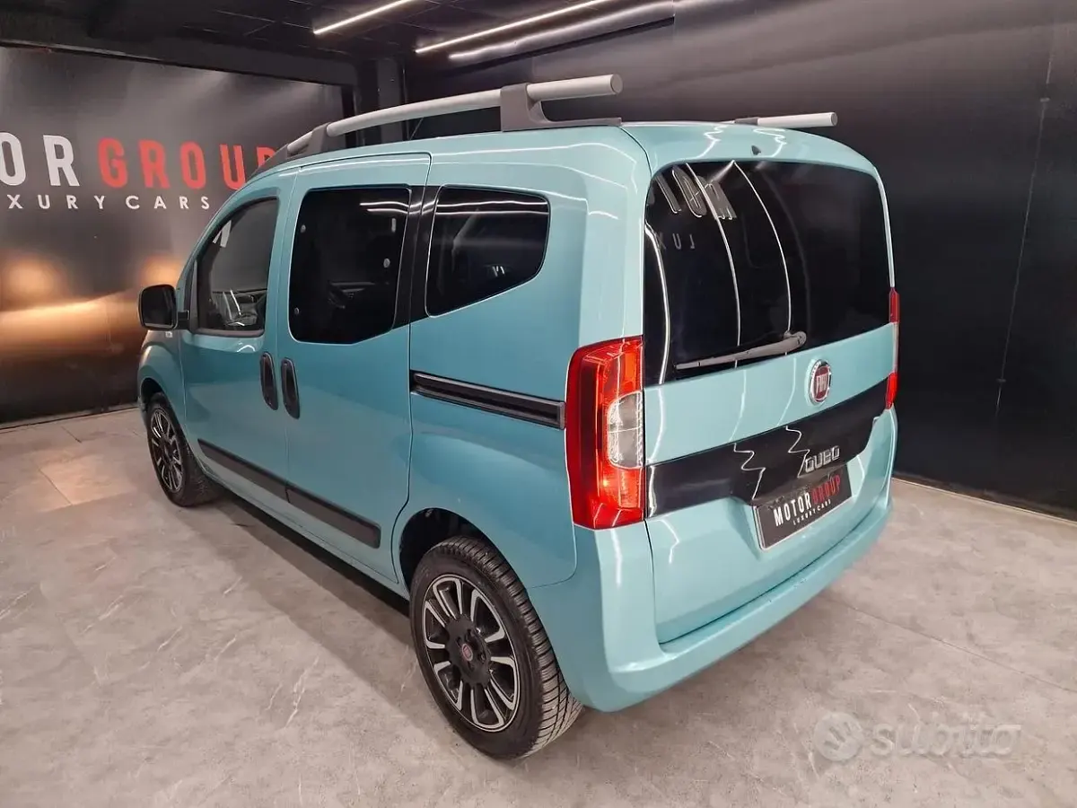 Usata Fiat Qubo Lounge 95 CV (69 kW) 2017 Blu Monovolume