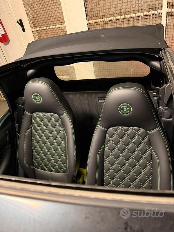 Usata Smart ForTwo Cabrio Brabus 98 CV (72 kW) 2010 Verde Cabrio