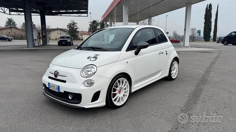 Usata Abarth 500 2009 Bianco Utilitaria