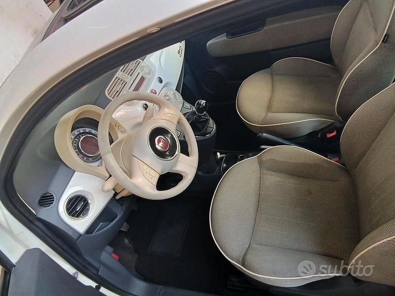 Usata Fiat 500 Pop 69 CV (50 kW) 2011 Bianco Berlina