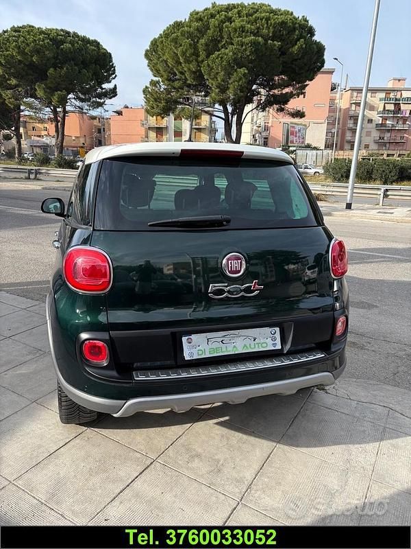 Usata Fiat 500L Trekking 105 CV (77 kW) 2015 Verde Monovolume