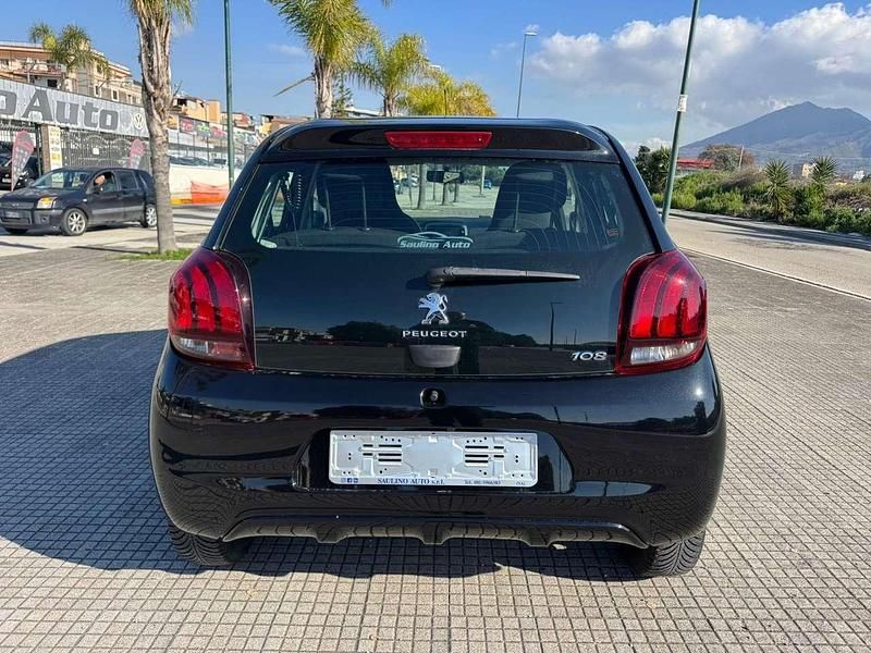Usata Peugeot 108 Allure 72 CV (52 kW) 2021 Nero Berlina