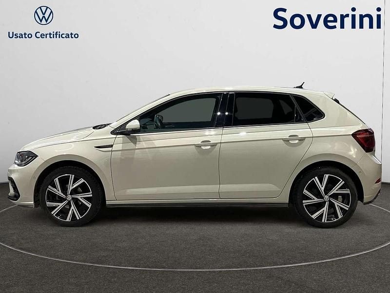 Usata VW Polo R-line 95 CV (69 kW) 2024 Beige Utilitaria