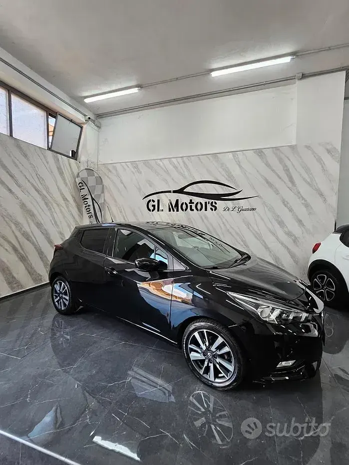 Usata Nissan Micra Tekna 90 CV (66 kW) 2017 Nero Utilitaria