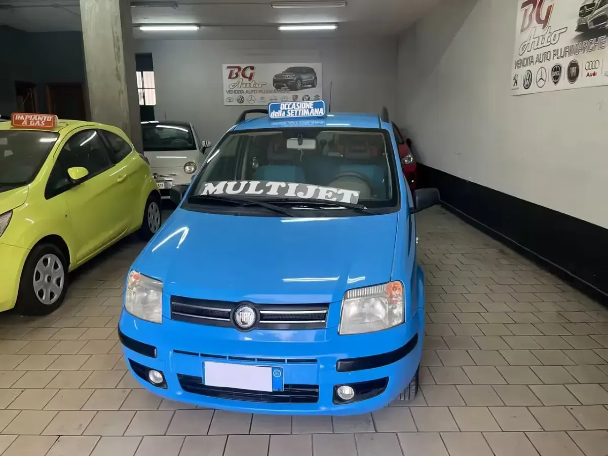 Usata Fiat Panda Dynamic 69 CV (50 kW) 2005 Blu Utilitaria