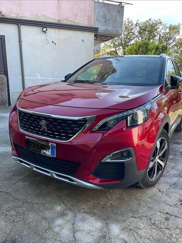 Usata Peugeot 3008 GT-line 2018 Rosso SUV