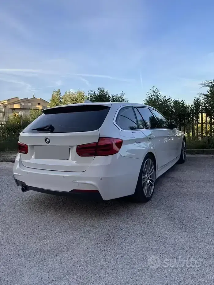 Usata BMW 318 M Sport 150 CV (110 kW) 2015 Bianco Station wagon