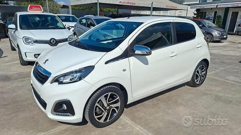 Usata Peugeot 108 72 CV (52 kW) 2019 Bianco Berlina
