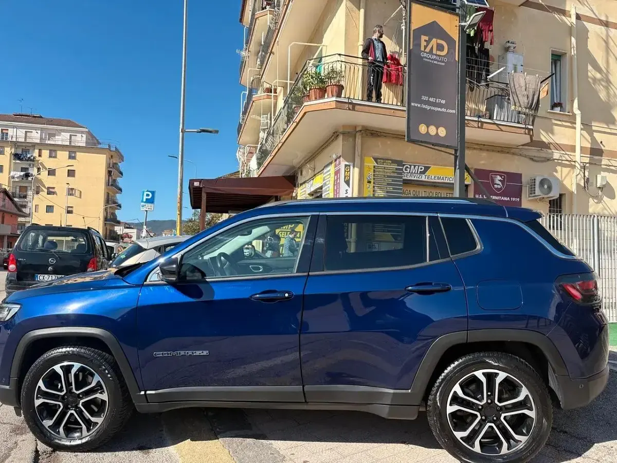 Usata Jeep Compass Limited 179 CV (131 kW) 2021 Blu SUV