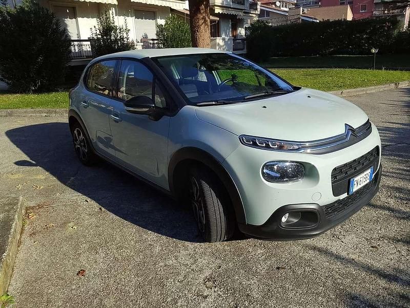 Usata Citroën C3 PureTech 82 CV (60 kW) 2018 Verde Berlina