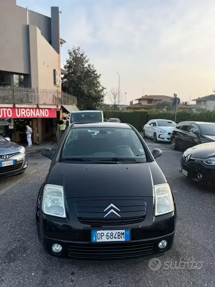 Usata Citroën C2 VTR Sport 60 CV (44 kW) 2008 Nero Utilitaria
