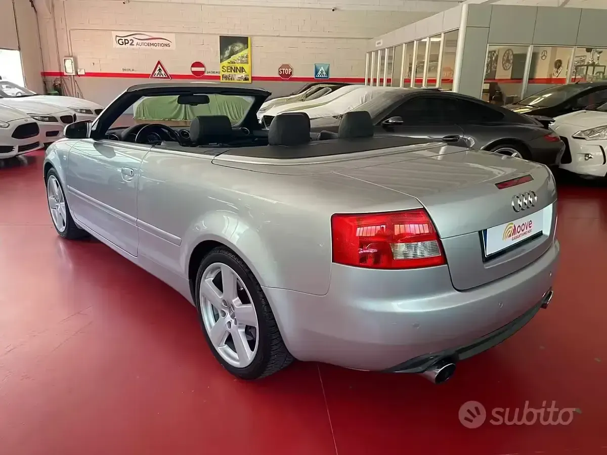 Usata Audi S4 Cabriolet Ambiente 344 CV (253 kW) 2006 Grigio Cabrio