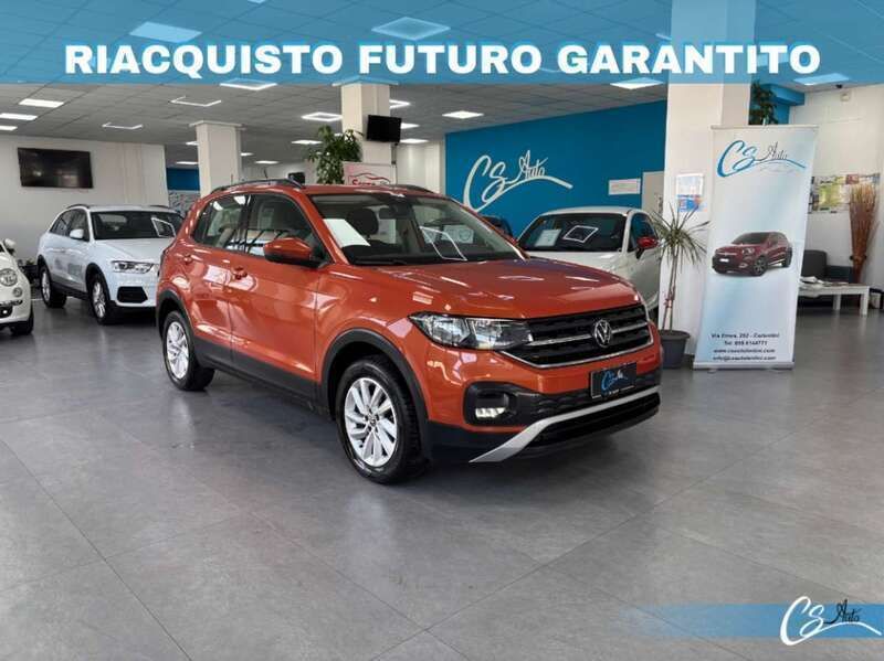 Arancione Usata 2021 VW T-Cross Style SUV | 16.500 € (Buon prezzo) - Immagine 1/4